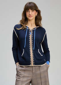 ZAKET and Plover – Threaded Hoodie ZP8128 – Dark Denim