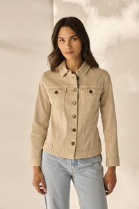 Coats and Jackets: Lania – Heather Jacket LA3836 – Latte