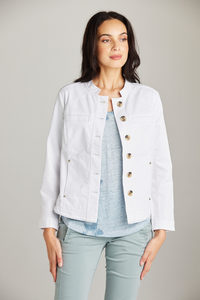 LANIA – LA3173B Zane Jacket White