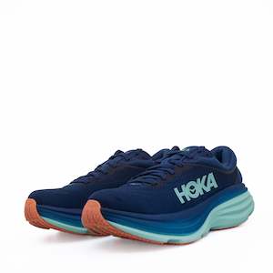 Hoka Bondi 8 (B Standard) Womens Midnight/Seafoam