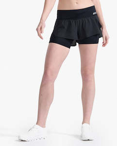2XU Aero 2-in-1 4 Inch Short Womens