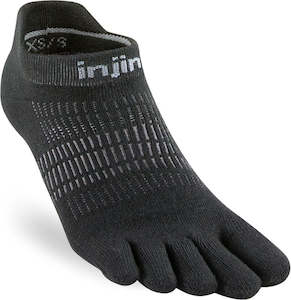 Injinji: Ininji Womens Run Lightweight No-Show - Black