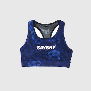 Saysky Flower Combat Sports Bra Womens