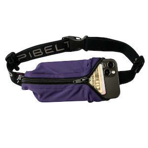 Spibelt: SpiBelt Original Belt - Eggplant with Black Zipper