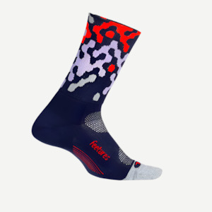 Feetures Elite Light Cushion Mini Crew Midnight Pixel