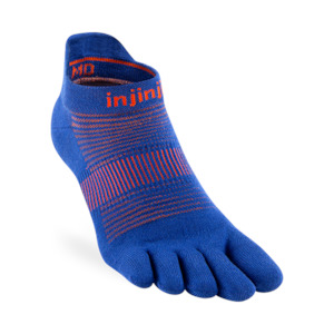 Injinji Performance Run Lightweight No-Show Sapphire