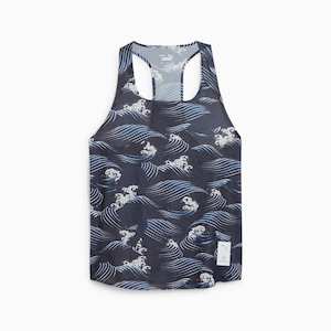 Puma X SaySky Singlet AOP New Navy (Womens)