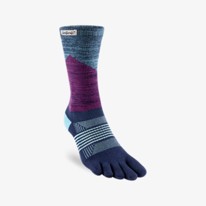 Injinji Trail Women's Specific Midweight Crew - Twilight