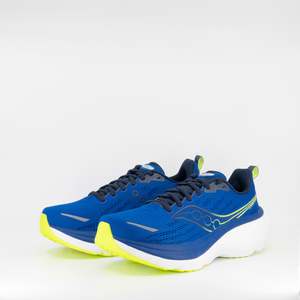 Mens Structured 1: Saucony Hurricane 25 (D Standard) Mens Lapis/Citron