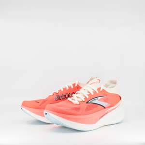 Womens Racing: Brooks Hyperion Max 3 (B Standard) Womens Coconut/Fiery Coral