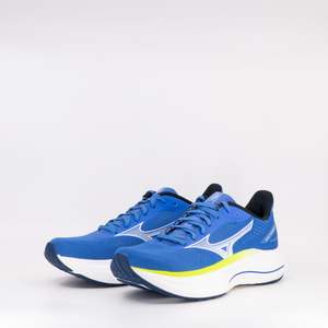 Mizuno Wave Inspire 22 (B Standard) Womens Ultramarine/White/Lightning Yellow