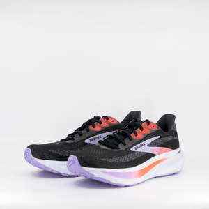 B Standard: Brooks Ghost 17 (B Standard) Womens Black/Purple/Coral