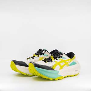 D Standard: Asics Trabuco Max 5 (D Standard) Mens Light Dust/Cacti