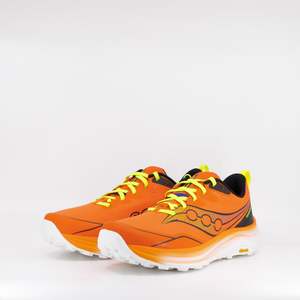 Saucony Peregrine 16 (D Standard) Mens Fire/Black