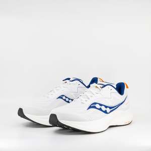 D Standard: Saucony Tempus 2 (D Standard) Mens White/Peel