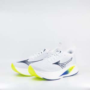 Mizuno Neo Zen 2 (D Standard) Mens White/Estate Blue/Lightning Yellow