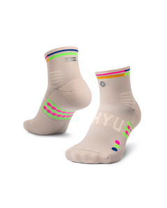 Gifts Under Runners 100: SHYU Racing Quarter Crew - Goat/Sunrise/Peacock