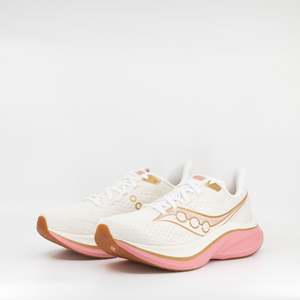 Saucony Endorphin Speed 5 (B Standard) Womens Ivory/Mauve