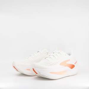 B Standard: Brooks Glycerin Max 2 (B Standard) Womens White/Coral/Peach