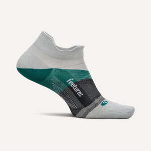 Feetures Elite Ultra Light Cushion No Show Tab Stone Ivy