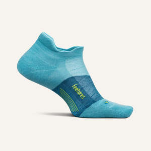 Feetures Merino 10 Max Cushion Tab Tahoe Blue