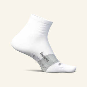 Feetures Elite Light Cushion Quarter White Track