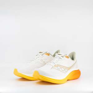 Saucony Endorphin Speed 5 (2E Wide) Mens Ivory/Fire