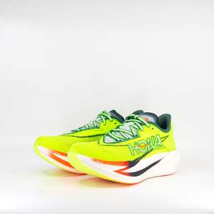 Womens Carbon Racing: Hoka Cielo X1 3.0 (D Standard) Unisex Neon Yuzu/Thyme