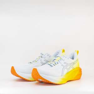 D Standard: Asics Novablast 5 (D Standard) Mens Sky/Lemon Spark