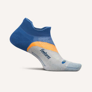 Feetures Elite Light Cushion No-Show Tab - Rally Blue