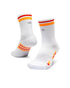 Gifts Under Runners 100: Shyu Racing Crew - White/Tangerine/Red