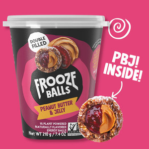 Products: Frooze Balls Tub - Peanut Butter & Jelly Frooze Balls