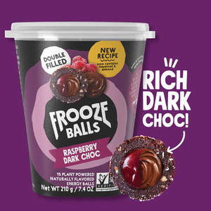 Products: Frooze Balls Tub - Raspberry Dark Choc Frooze Balls