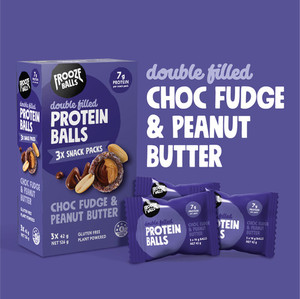 Frooze Balls Double Filled Protein Balls - Choc Fudge & Peanut Butter Frooze Balls