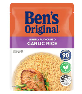 Dry Grocery: Rice Garlic Bens Original 250g