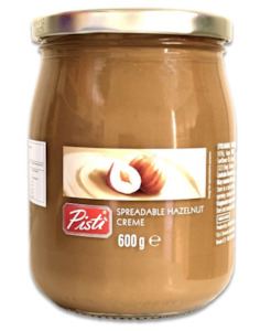 Jams Spreads: Hazelnut Cream Spread 600g Pisti