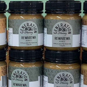 Honey Rewarewa 250g Creamed - Generation Honey*