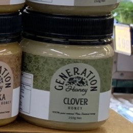 Jams Spreads: Honey Clover 250g Creamed - Generation Honey*