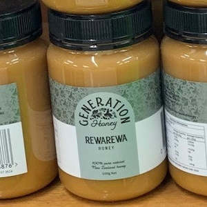 Jams Spreads: Honey Rewarewa 500g Creamed Generation Honey*