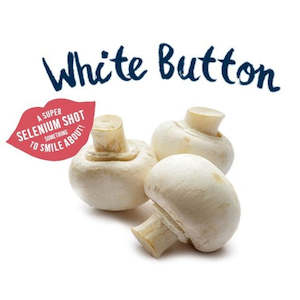 Mushrooms: Mushrooms White Button 220gm Bag NZ