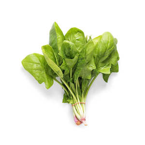Leafy Greens: Spinach Fresh Bunch Bagged X2 NZ