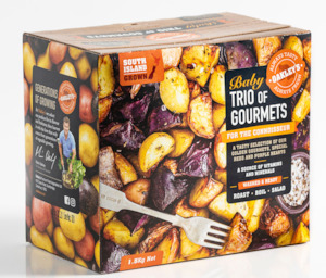 Vegetables: Potatoes South Island Golden Gourmet Trio/Duets (1.5kg Box)