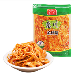 Bread Snacks: Mushroom pickled spicy enoki Hc 180g