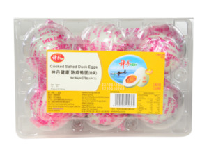 Bread Snacks: Eggs Duck Century Salted 6 piece