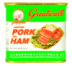 Pork and Ham Chopped Great Wall 340g