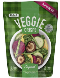 Dried Fruits And Vegetables: Chips Vege Crisps DJ & A 330g