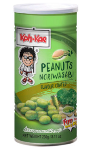 Garlic And Ginger: Peanuts Nori Wasabi Flavoured Koh Kae 230g