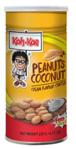 Garlic And Ginger: Peanuts Coconut Cream Flavoured Koh Kae 230g