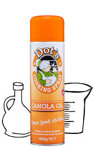 Zucchini: Dot's Canola Oil Cooking Spray 400g