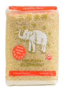 Rosemary: Rice Brown Elephant 1kg*